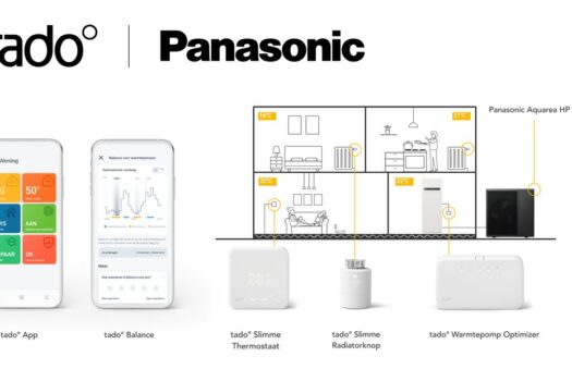 Panasonic en tado° bundelen hun krachten