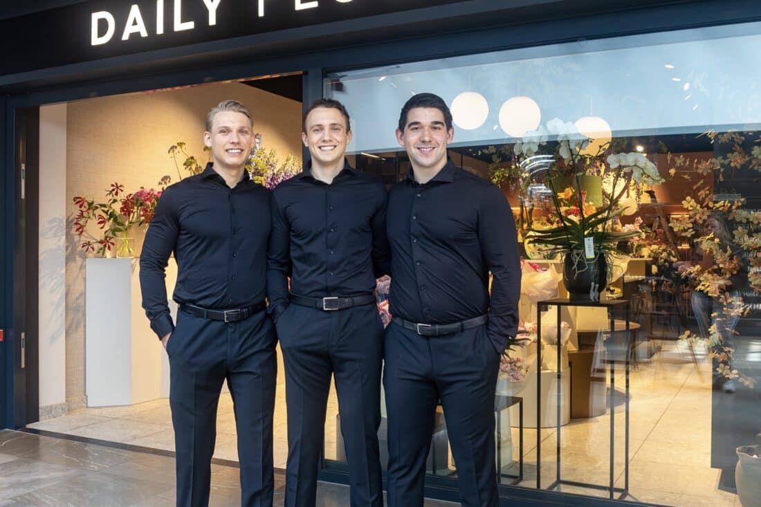 Daily Flowers opent flagship store en plaatst 100 nieuwe bloemenautomaten door heel Nederland